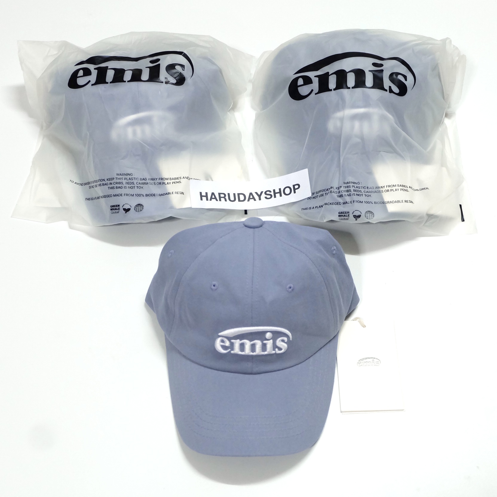 หมวก emis สี Light Blue (NEW LOGO EMIS CAP-RENEWAL)