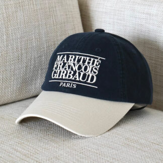 หมวก MARITHE สีกรม CLASSIC LOGO 6PANEL COLOR BLOCK CAP)