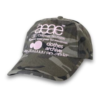 หมวก aeae (WEB LOGO CAMO 5 PANNEL CAP)