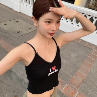 เสื้อ CALIE GURLS SLEEVELESS สีดำ